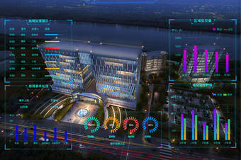 園區3D建模智慧城市傾斜攝影在線展示系統