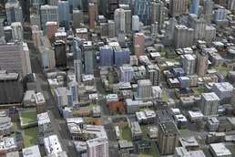 三维可视化虚拟智慧城市建筑3D模型展示场景制作