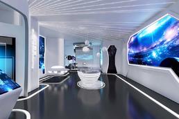 夜色欧美视频3D建設的線上企業VR虛擬展覽館三維數字虛擬展館讓你線上“漫遊”