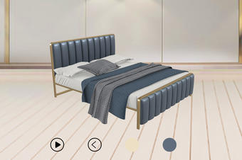 床Web3D模型展现丨VR在线实景展示方案