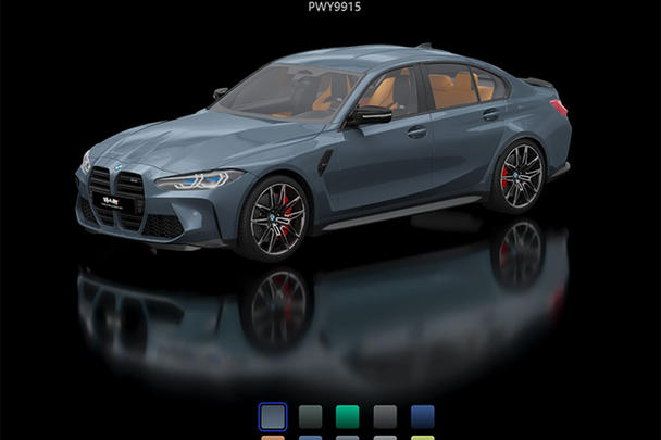 三维交互展示之汽车3D展示在线虚拟看车