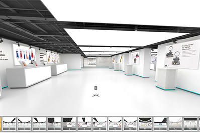 线上企业展厅-vr虚拟展厅-钥匙扣企业vr展厅制作