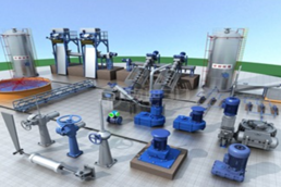 工业设备3D建模可视化线上建设