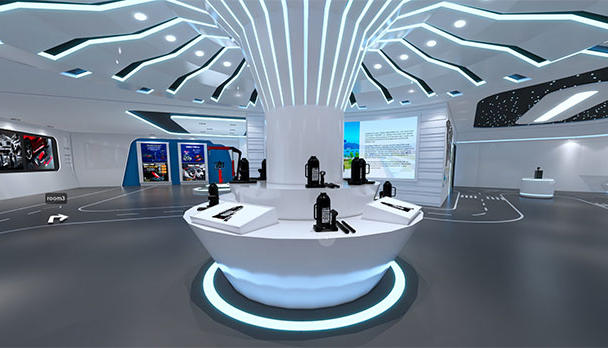 在線vr全景展示-虛擬機械全景vr展廳製作