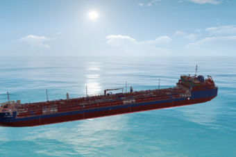 LNG船海上运输模型3DVR三维展示