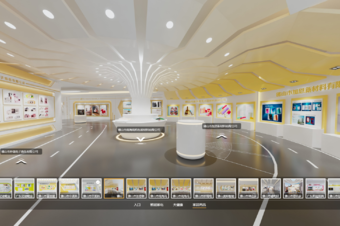 3D可视化数字展览云展会之京东智慧城市交易会展