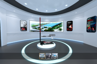 3D線上虛擬展會之全景vr機械深夜色视频