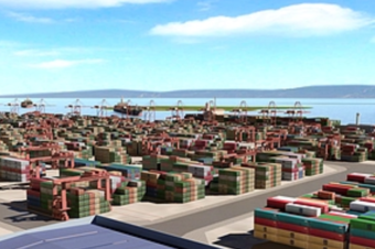 港口3D可视化数字孪生系统