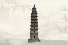 古代建筑寶塔3D掃描模型在線VR三維展示