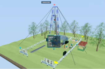 钻井平台3D数字孪生系统