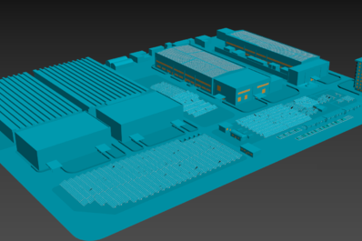 智慧工厂3D可视化建模