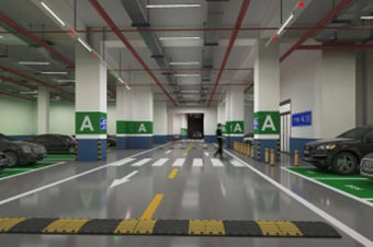 智慧停车场3D可视化建模