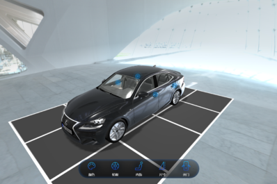 汽车模型3d展示怎么做？