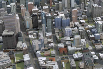 三维城市建模-3d可视化地图-商迪3D数字孪生