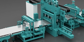 机械设备流水线3d模型线上产品展示