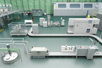 工厂生产线3D 选配排产可视化系统