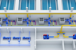 净水、 纯水、污水处理、给水、软化除盐、加药消毒、水处理设备产品建模线上web3d展示