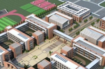 淮安市智慧校园3D可视化地图建模