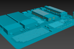 无锡市智慧工地3D可视化地图建模