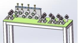  槽钢钢丝螺栓钢筋矫直机web3d建模线上三维展示360 VR互动