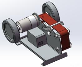 双轴自动砂带机web3d建模线上三维展示360 VR互动