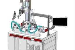 四轴激光环形自动切管机web3d建模线上三维展示360 VR互动