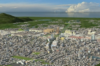 安庆市智慧市政3D可视化地图建模